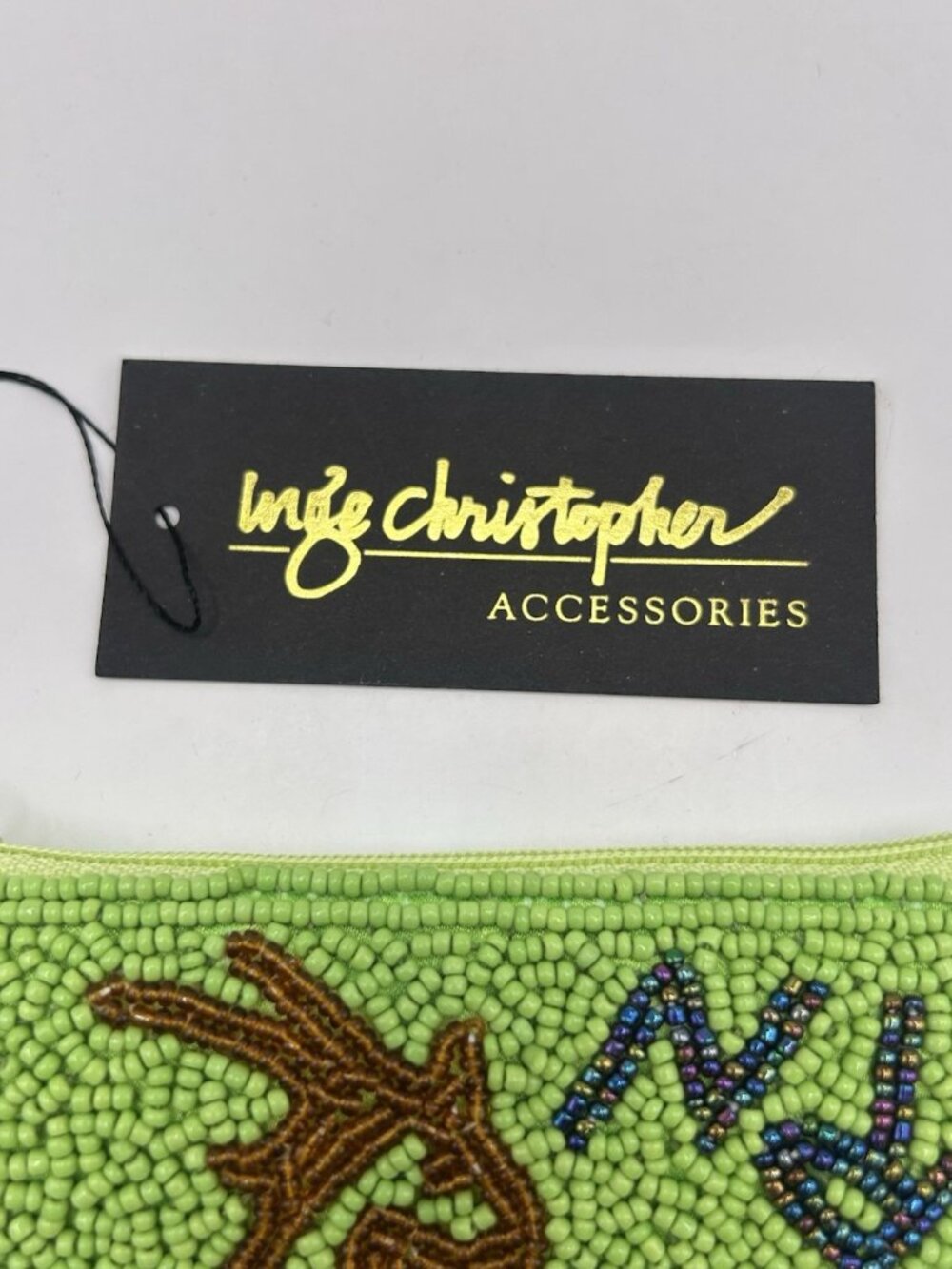 Inge Christopher Capricorn Zodiac Beaded Coin Purse NWT Horoscope Celestial New - Picture 2 of 16